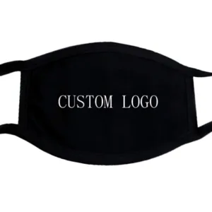 Image: Supplied AliExpress customizable black face mask
