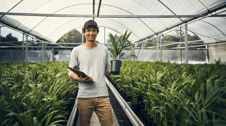 Setting up a gardening business
