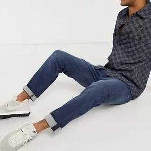 Image: asos.com Levi's 502 slim tapered fit jeans in sage super nova wash