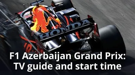 How to watch F1 Baku Grand Prix live in Canada and start time