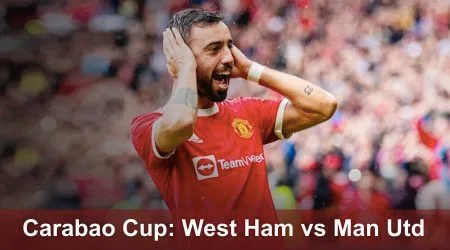 How to watch Manchester United vs West Ham United Carabao Cup live