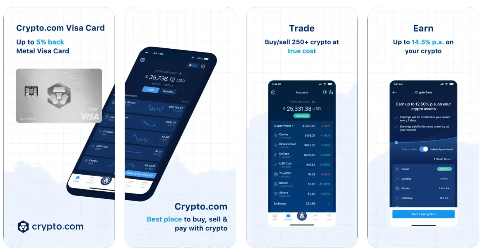 Image: Supplied Crypto.com app