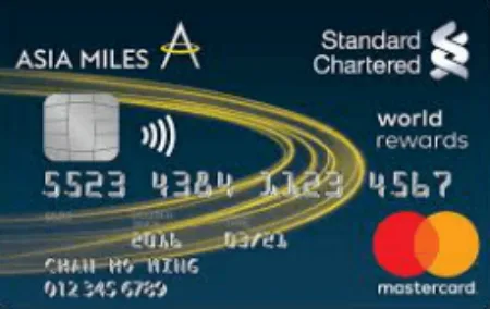Standard Chartered Asia Miles Mastercard Review