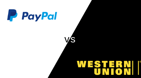 Western Union vs PayPal money transfers