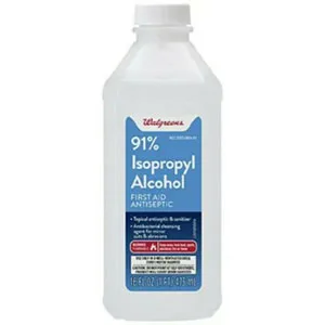 Image: eBay/Supplied Isopropyl Alcohol Walgreens Antiseptic Antibacterial Cleansing