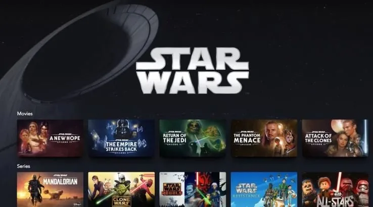 Lista completa del contenido de Star Wars disponible en Disney+ México