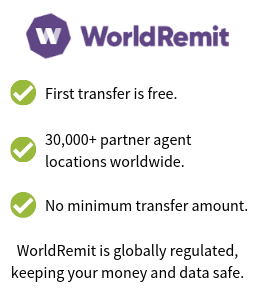 WorldRemit International Money Transfers