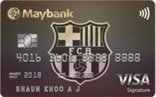 Maybank Fc Barcelona Visa Signature Card April 2021 Review Finder Sg