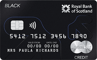 Royal Bank of Scotland Reward Black Credit Card (existing customers only)
