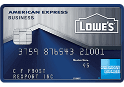Lowe's Business Rewards Card from American Express