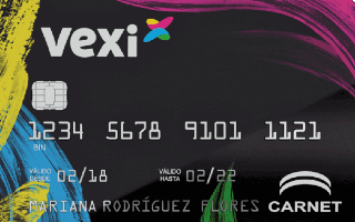 Vexi Tarjeta de Crédito Carnet
