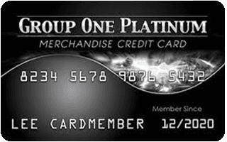 Group One Platinum Credit Card