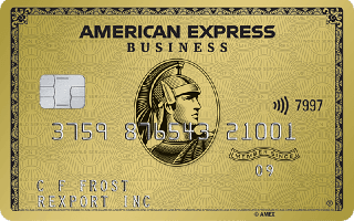 American Express Gold Business Card image