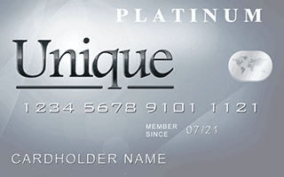 Unique Platinum Card