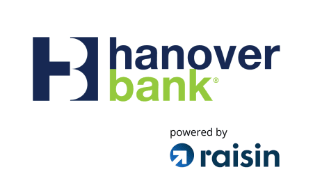 Hanover Bank MMDA through Raisin logo