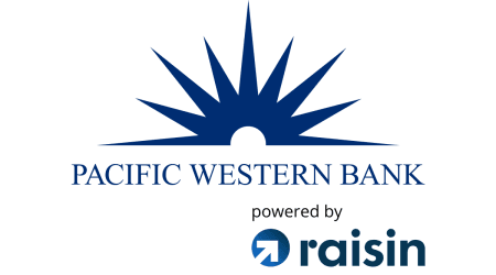 Pacific Western Bank MMDA through Raisin logo