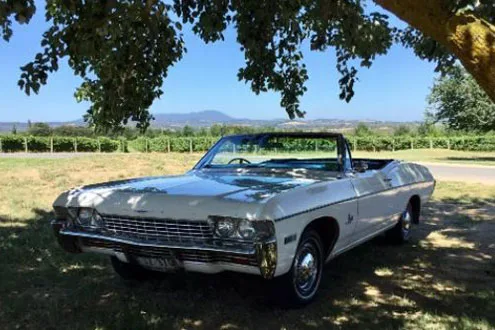 Winery Tasting Tour in a Chevrolet Convertible, Top Down Tours