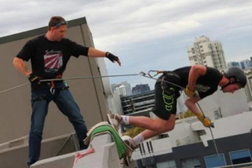 Best for kids: Abseiling Forward Run, Rap Jumping