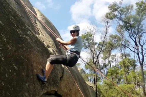 Best for experienced abseilers: Abseiling in You Yangs Regional Park, The Adventure Merchants