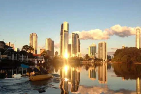 Sunset guided kayak adventure
