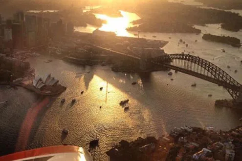 Best for experience length: Sydney sightseeing and aerobatic joy flight