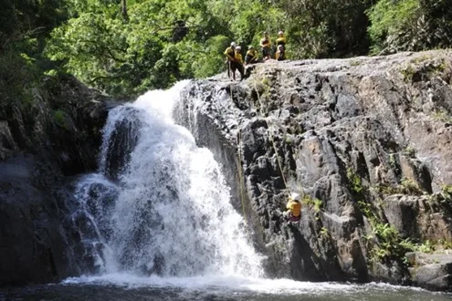 Best for length of time: Small group afternoon canyoning experience from Cairns or Port Douglas, Raging Thunder Adventures