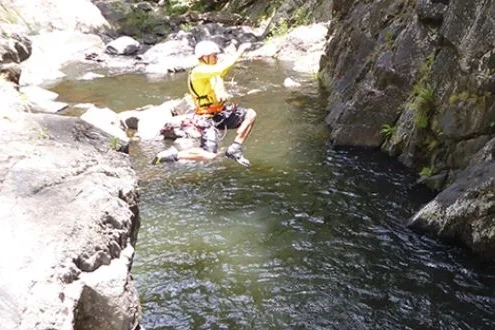 Best for experienced abseiling: Small group canyoning experience from Cairns or Northern Beaches, Raging Thunder Adventures