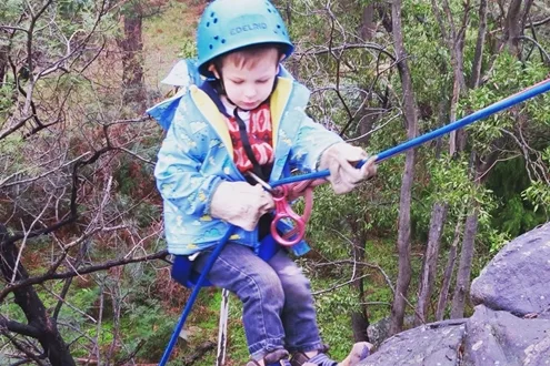 Best for kids: Small-group full-day canyoning and abseiling adventure from Katoomba, High n’ Wild