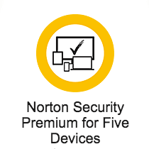 Norton Security Premium for Five Devices