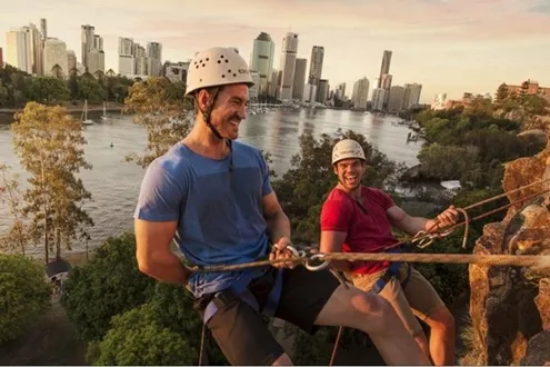 Best for price: Abseiling the Kangaroo Point Cliffs in Brisbane, Riverlife