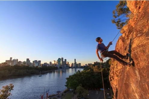 Best for views: Brisbane Sunset Abseil, Riverlife