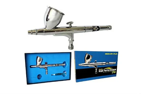 Iwata airbrush hp cp 3mm kit auto body art illustrator diy gravity
