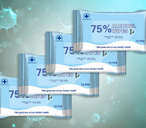 75% Alcohol Disinfectant Wipes