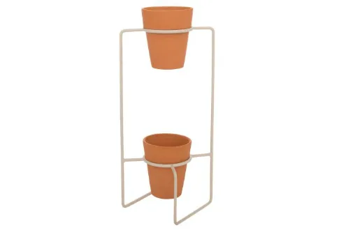Apexi 2 Pots Vertical Garden White