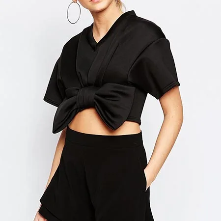 woman wearing ASOS outfit logo