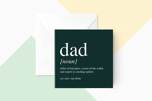 Birthday Card for Dad