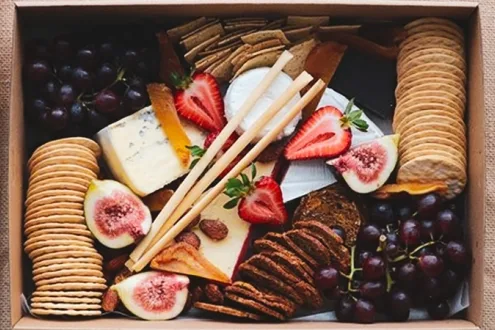 Picnic, Cheese and Fruit Box