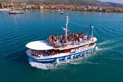 Blue Lagoon and Three Island Tour from Trogir