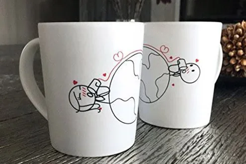 BOLDLOFT Love Has No Distance Long Distance Mugs