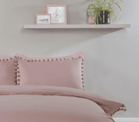 Pom Pom Double Duvet Set
