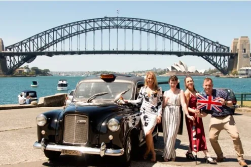 Best for value: Classic London Black Cab Ride, Sydney (Black Cab Central)