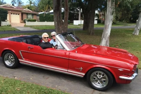 Best for experience length: Ford Mustang Convertible Full Day Car Hire, Sutherland (Vintage and Classic Car Hire)