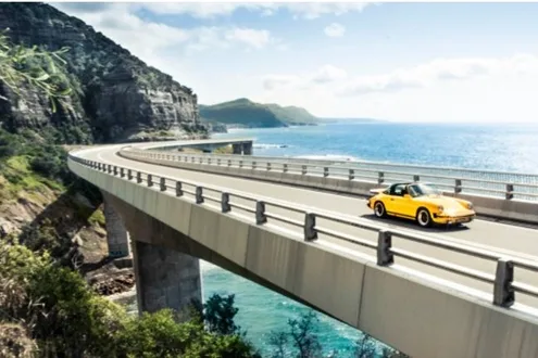 Best for first-timers: Porsche 911 Carrera Half Day Drive with lunch for two, Royal National Park (Cliff to Coast)