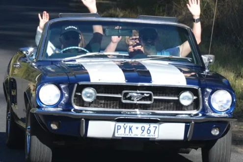 Best for experienced drivers: Mustang GT350 Convertible Full Day Hire, Quaker’s Hill, (Vintage and Classic Car Hire)