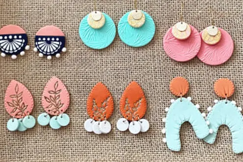 Polymer Clay Earring Workshop