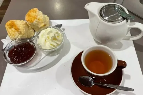 Cream Tea for Two at Chocolate Country