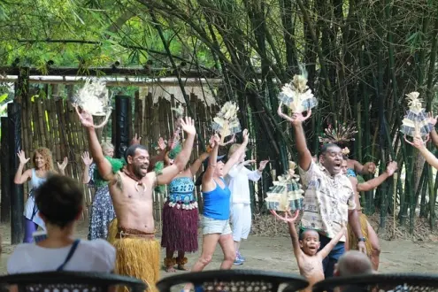  Visite à pied du Village culturel et déjeuner Lovo