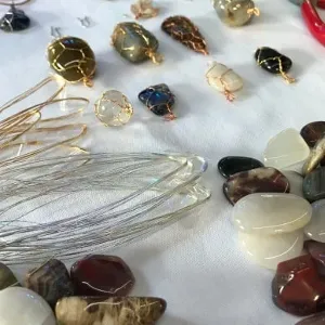 DIY Wire Wrapping Jewellery Making for Christmas At Home