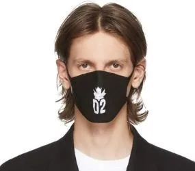 DSQUARED2 Black Leaf Mask