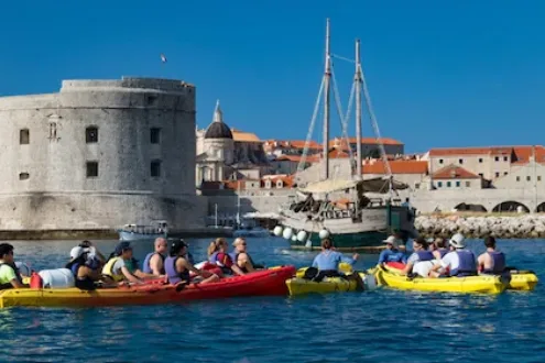 Dubrovnik Sea Kayaking and Snorkelling Tour with Snack